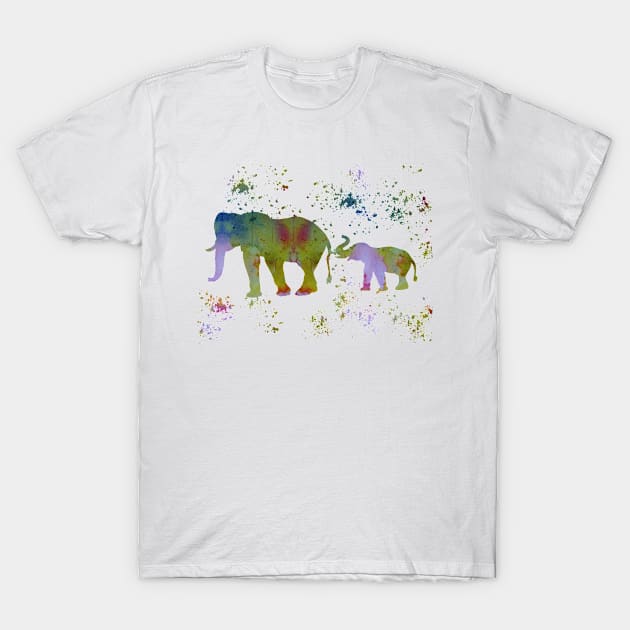 Elephants T-Shirt by BittenByErmines